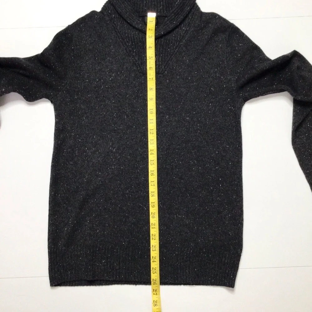 J.Crew Rugged Merino Wool Blend Shawl Collar Sweater Men's Size Small